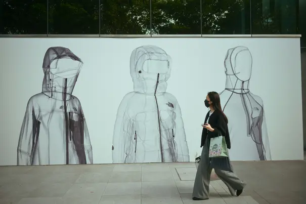 Laptop showing analytics dashboard (ads and creative)